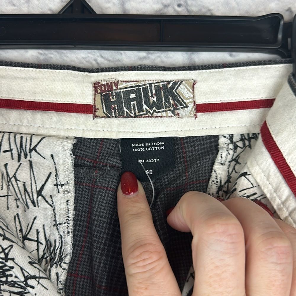 Tony Hawk Plaid Shorts Size 40 - Picture 5 of 7